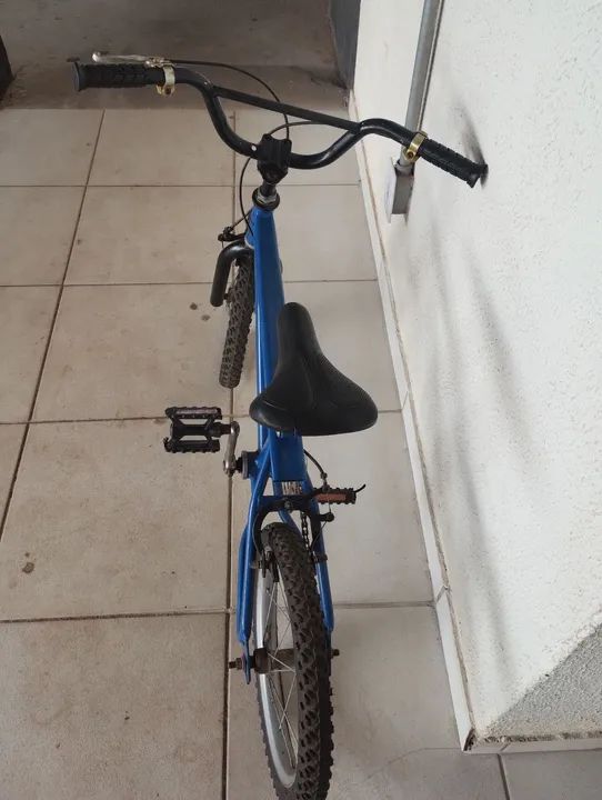 Bicicleta Infantil Azul - Foto 3