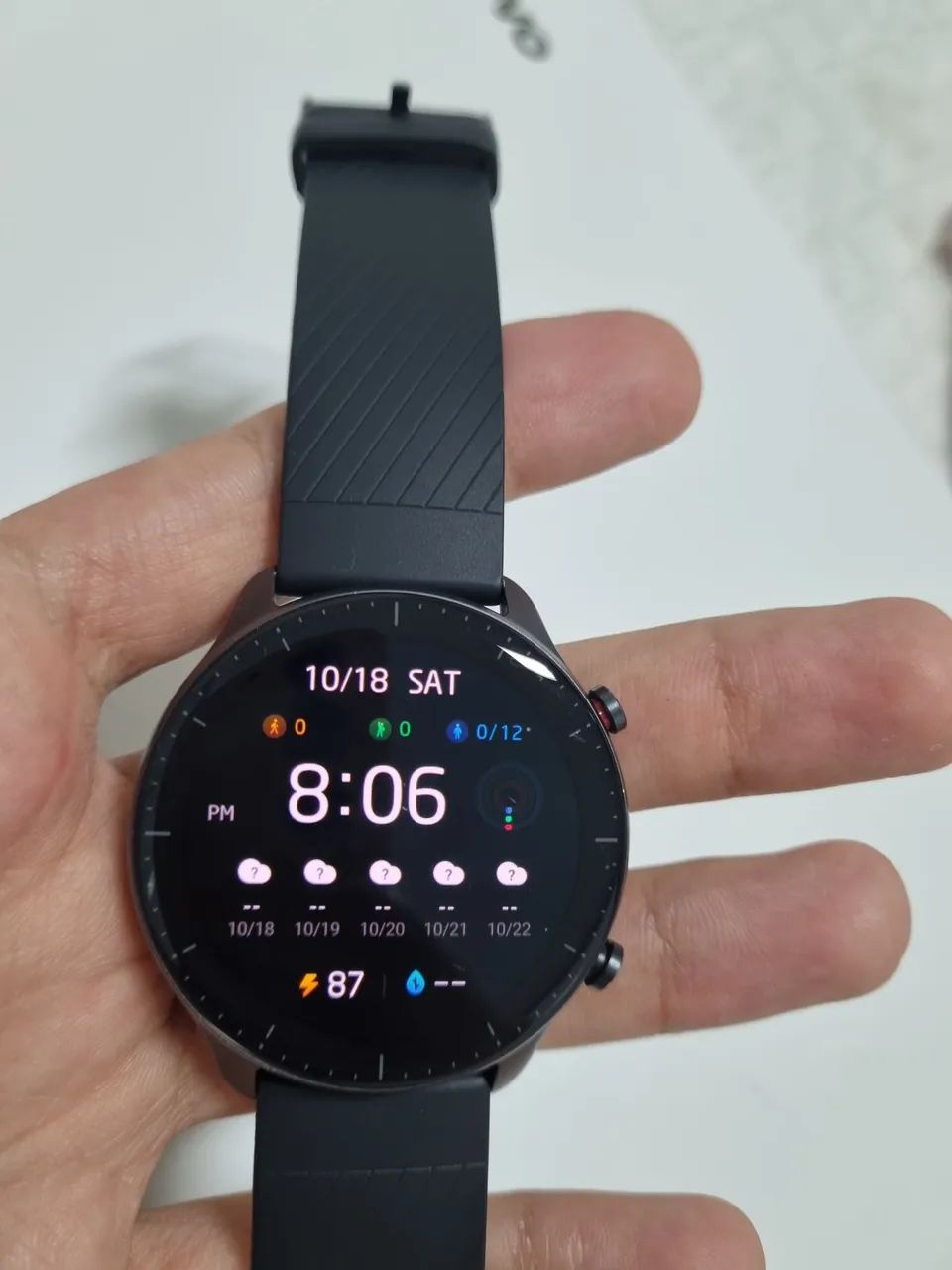 Amazfit GTR Nova Versão Midnight Black Acessórios Bom Retiro