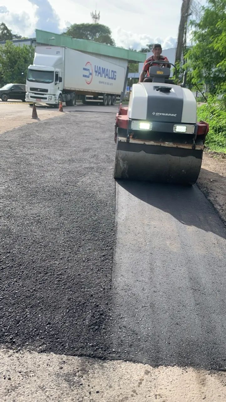 Asfaltamento, tapa buraco recapeamento  - Foto 4