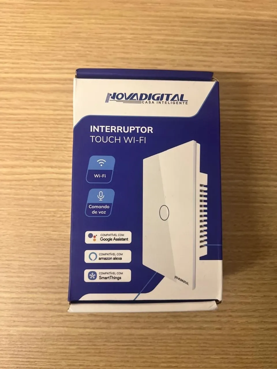 Interruptor Touch Wi-Fi - Casa Inteligente Nova Digital