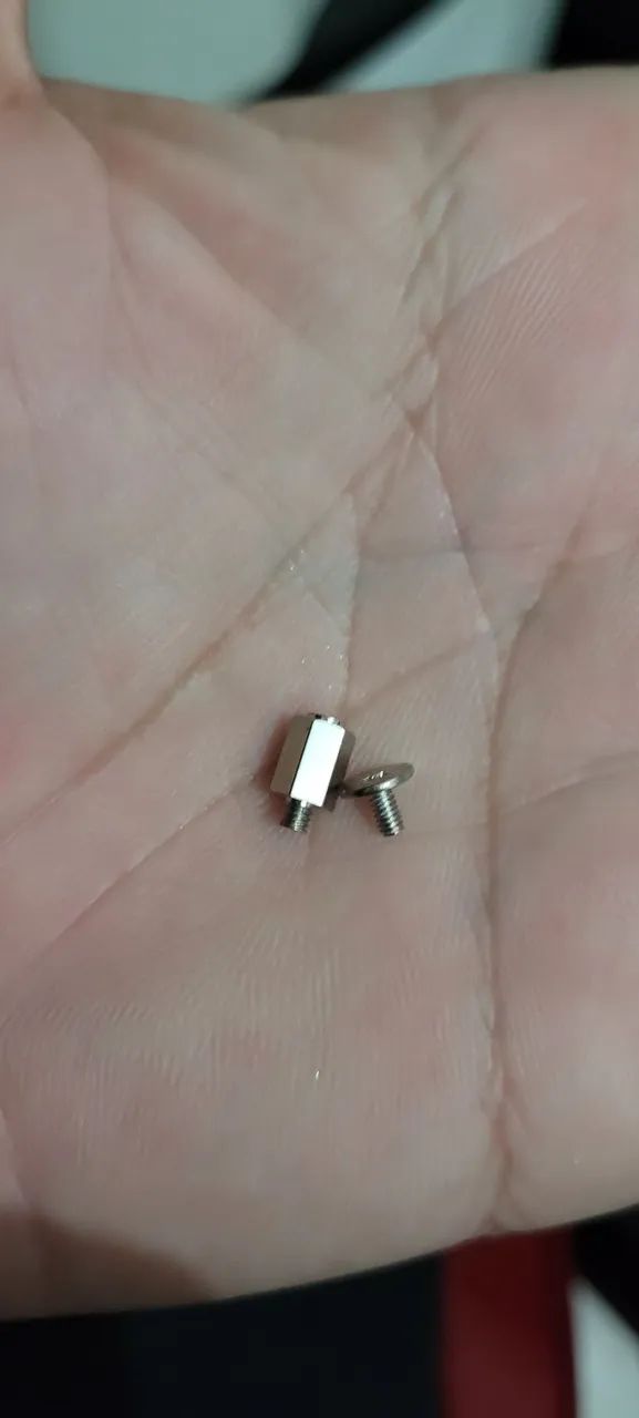 Parafuso espaçador ssd nvme para placa-mãe - Foto 2