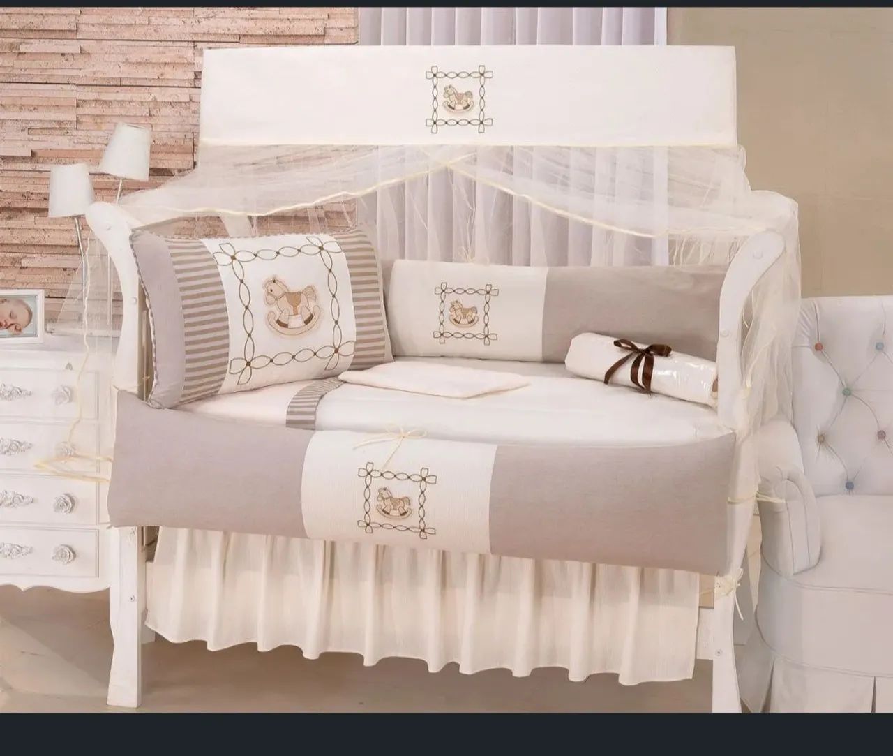 Kit berço americano 