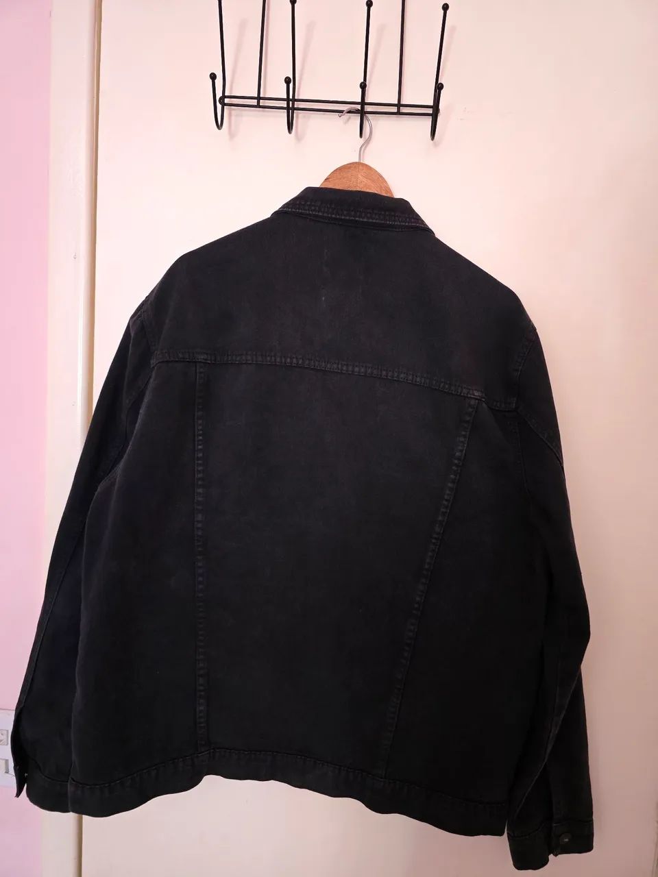 Jaqueta Jeans Preta - Foto 3