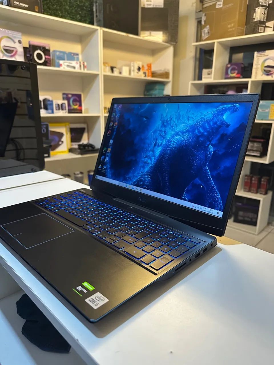 (PROMOÇÃO ) NOTEBOOK DELL GAMER I5-10300H/8GB/GTX1650TI/SSD512NVME - Foto 2
