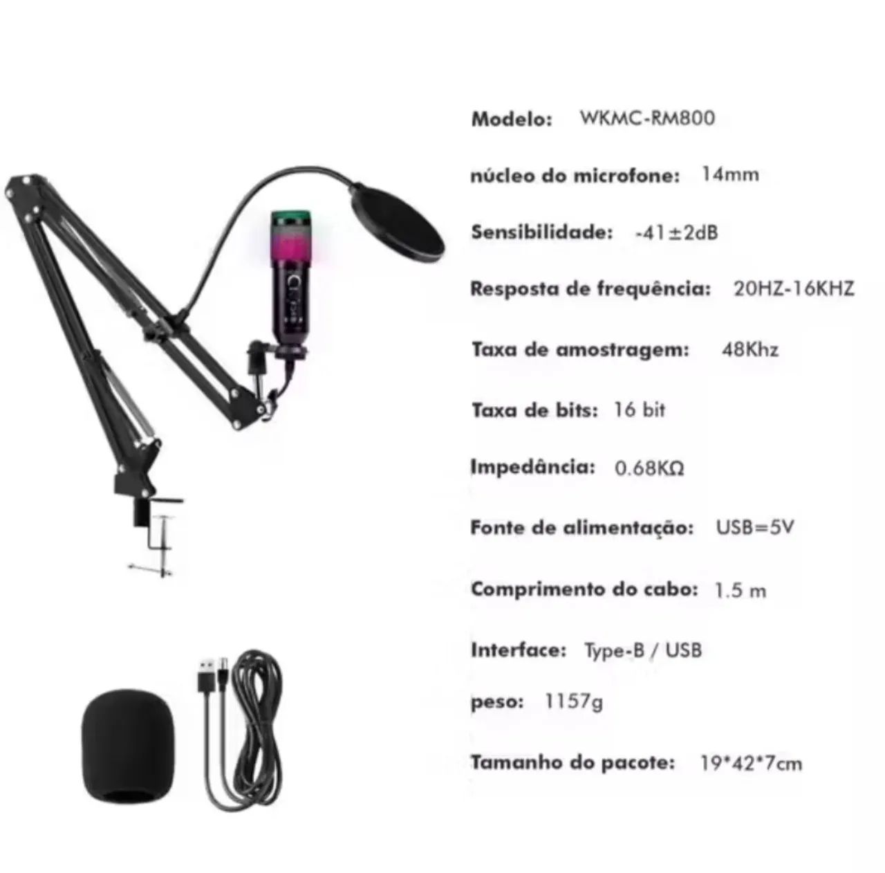 KIT MICROFONE COIBEU - Foto 3