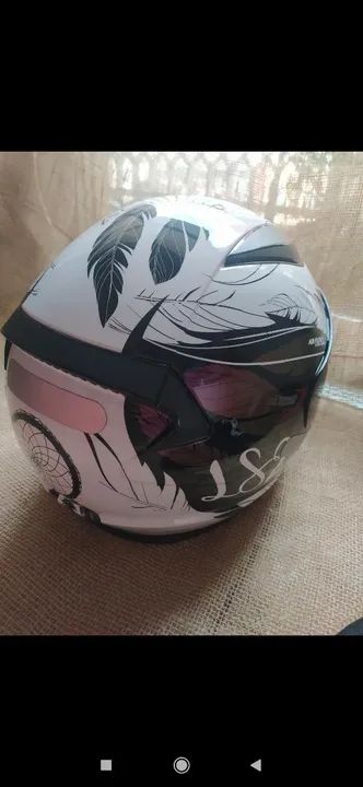 Capacete feminino novo Tam. 56 - Foto 3