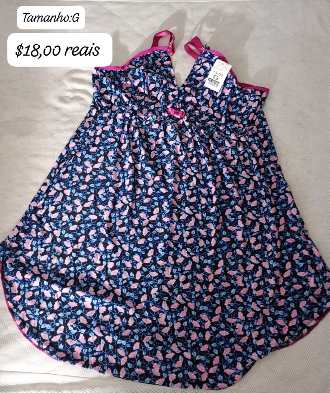 Camisolas Floral feminino M,G