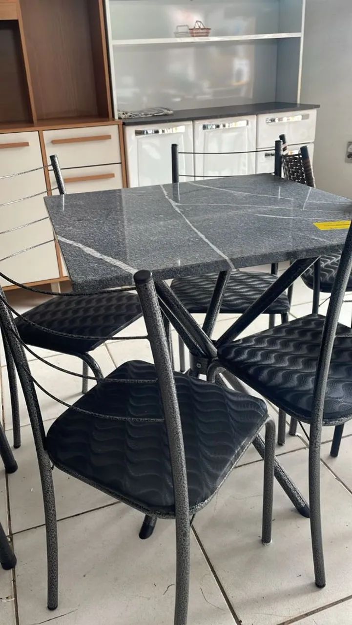 Mesa 4 cadeiras - Foto 4