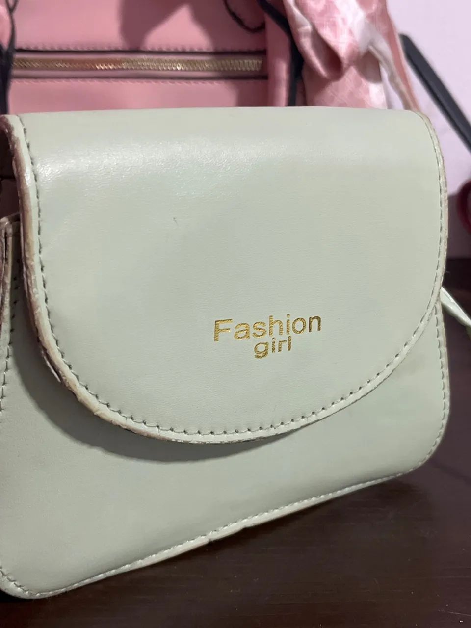 Bolsa de Ombro Verde - Fashion Girl