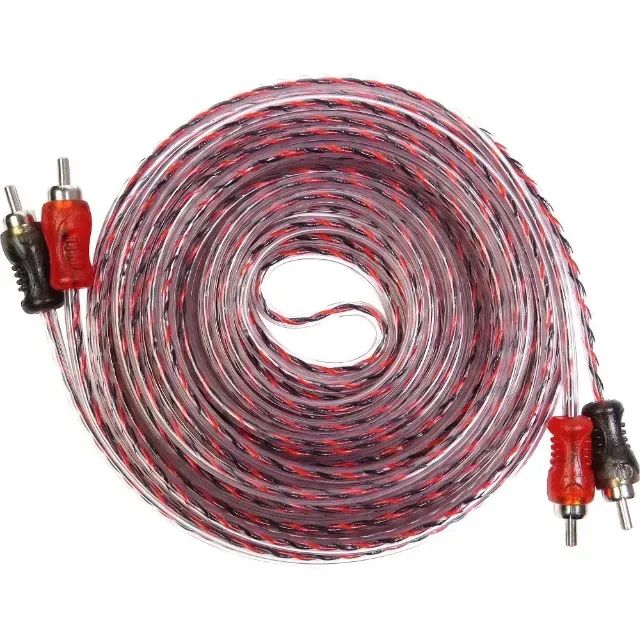 Cabo 2 RCA x 2 RCA Injetado Audio e Video