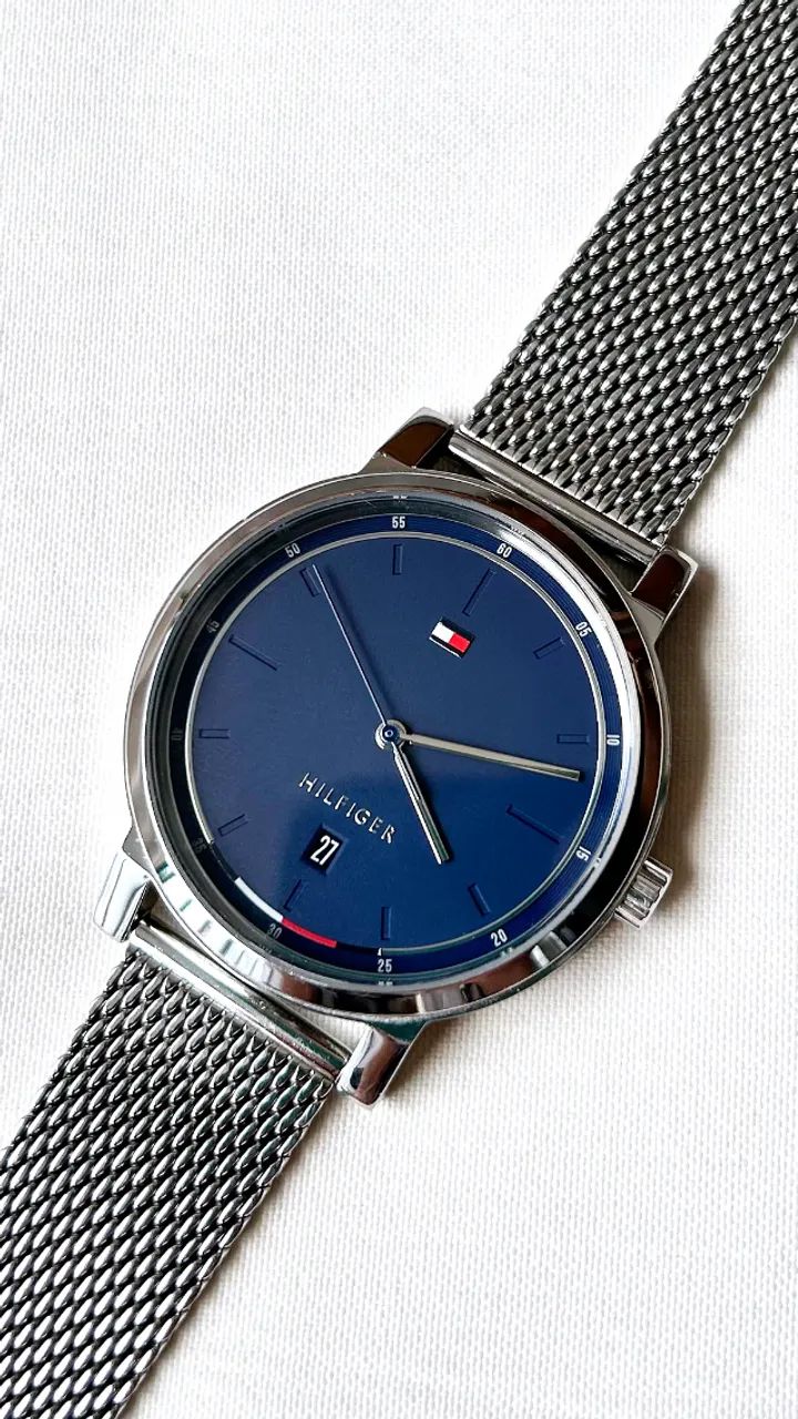 Relógio Tommy Mostrador Azul. Original com Caixa. Menor preço para vender rápido! - Foto 2