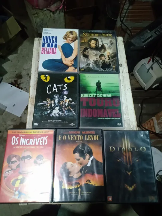 Lote de DVDs - Diversos Títulos