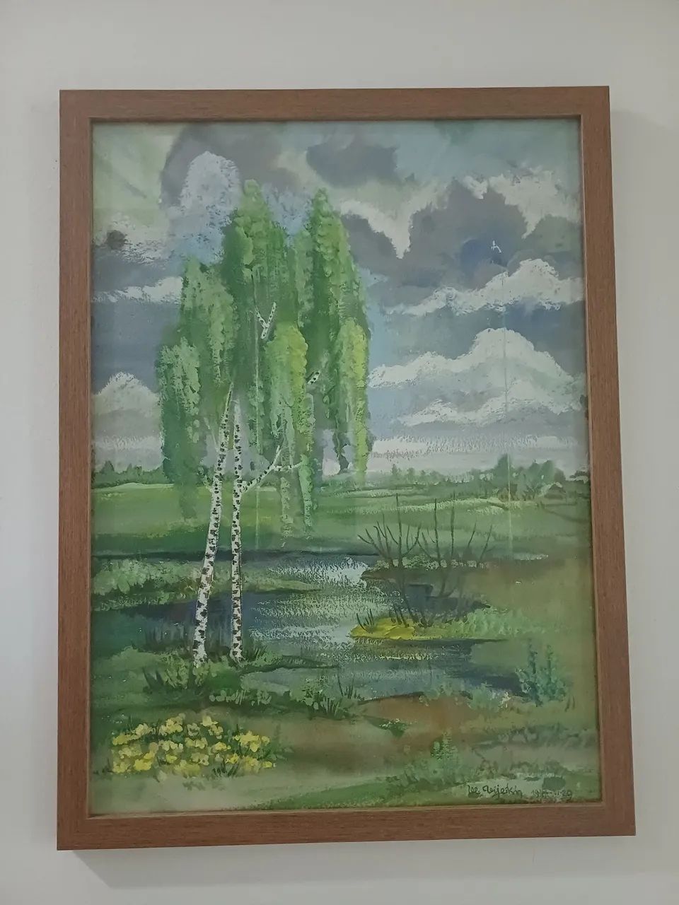 Obra de arte "Croata", de 1947. Pintura.