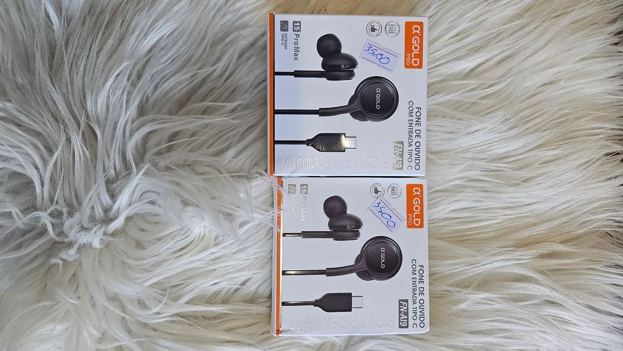 Fone de ouvido Alpha Gold Pro Max FN-A19