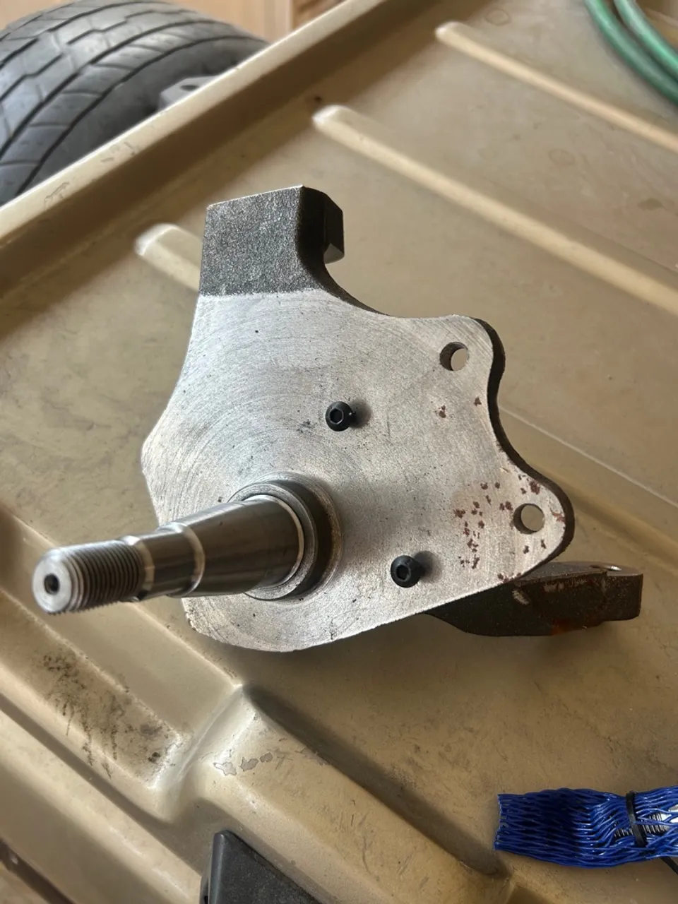 Manga deslocada de fusca pivô e disco