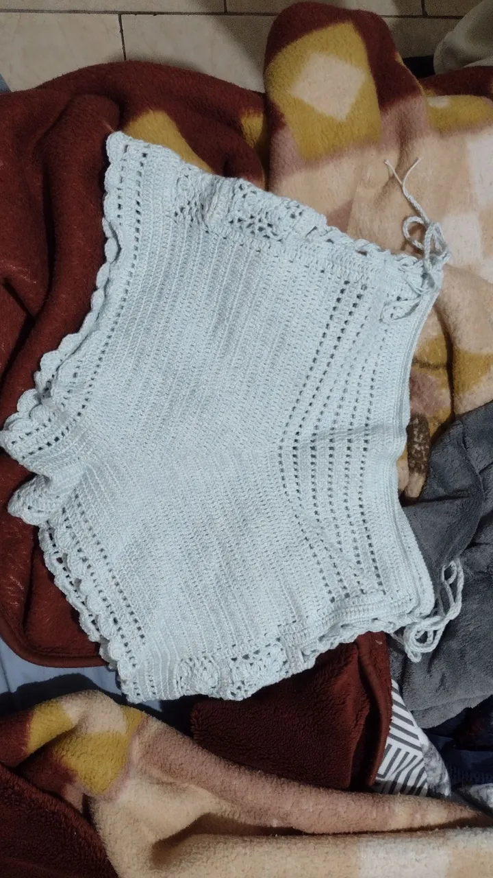 Shorts Crochê Artesanal