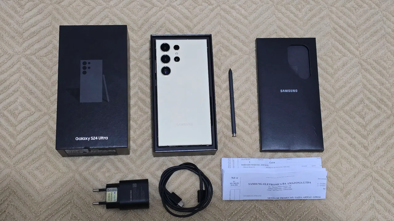 S24 Ultra Titanium 512GB - com Garantia e Nota Fiscal