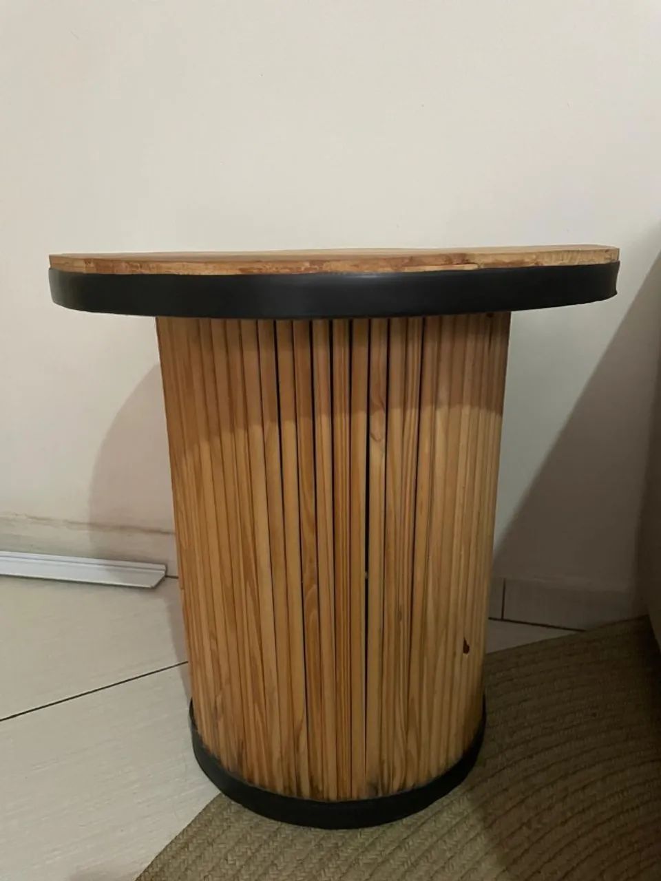 Mesa rústica artesanal - Foto 3