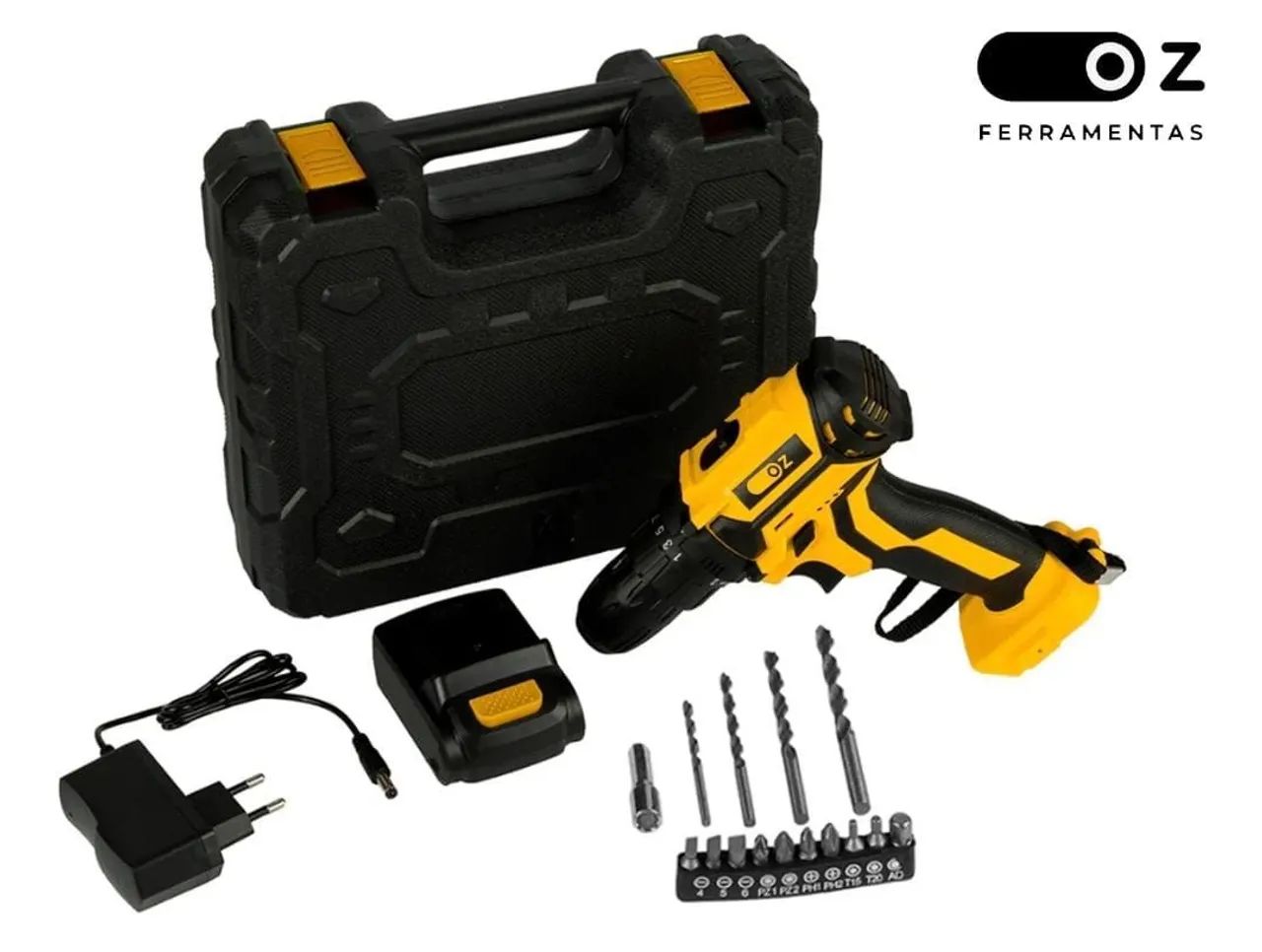 Parafusadeira furadeira 12v Oz - Sem fio com maleta64842099126145123