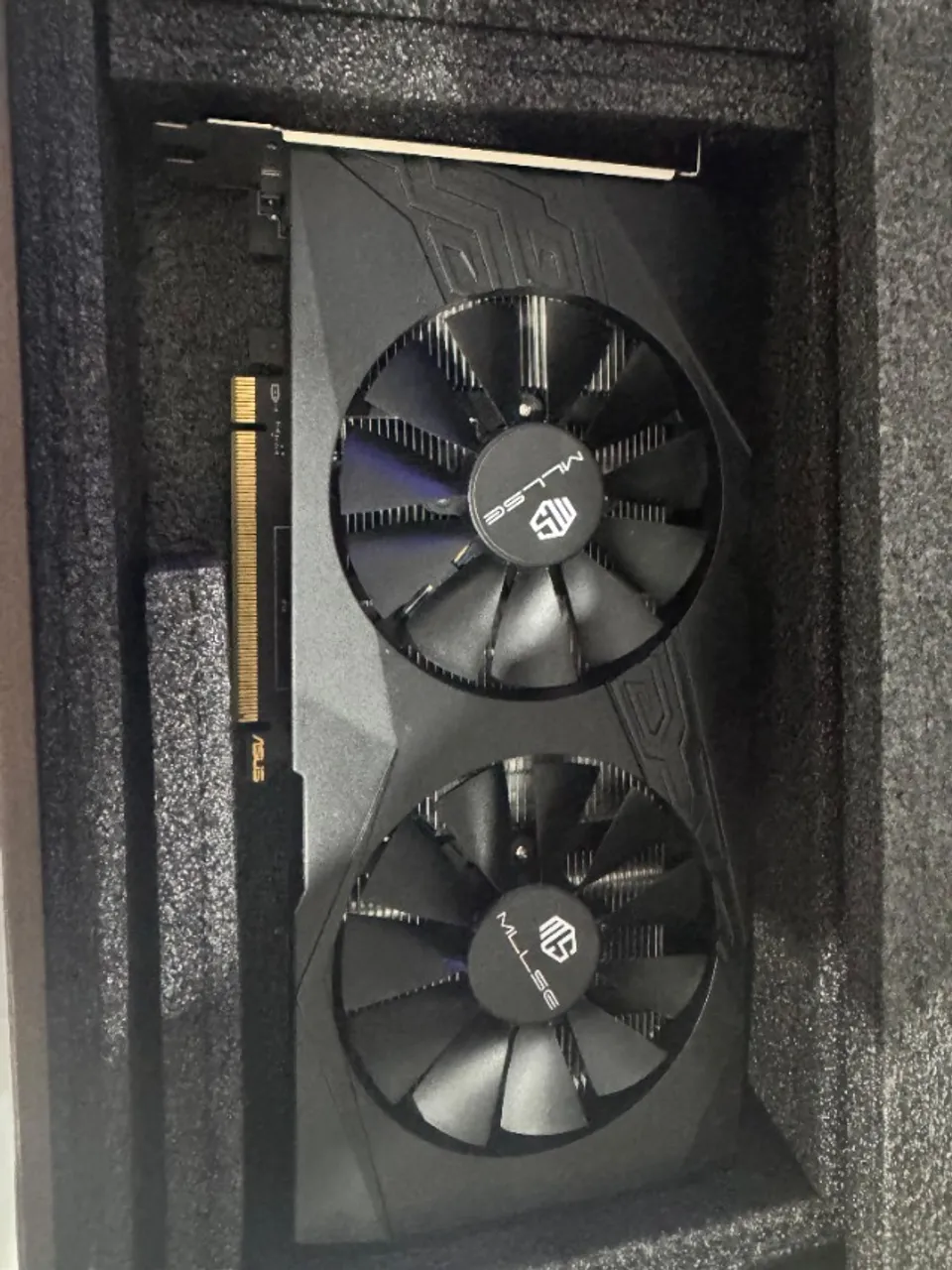 Placa de Vídeo Rx 580 Mlsse 8gb veio com defeito de fabrica