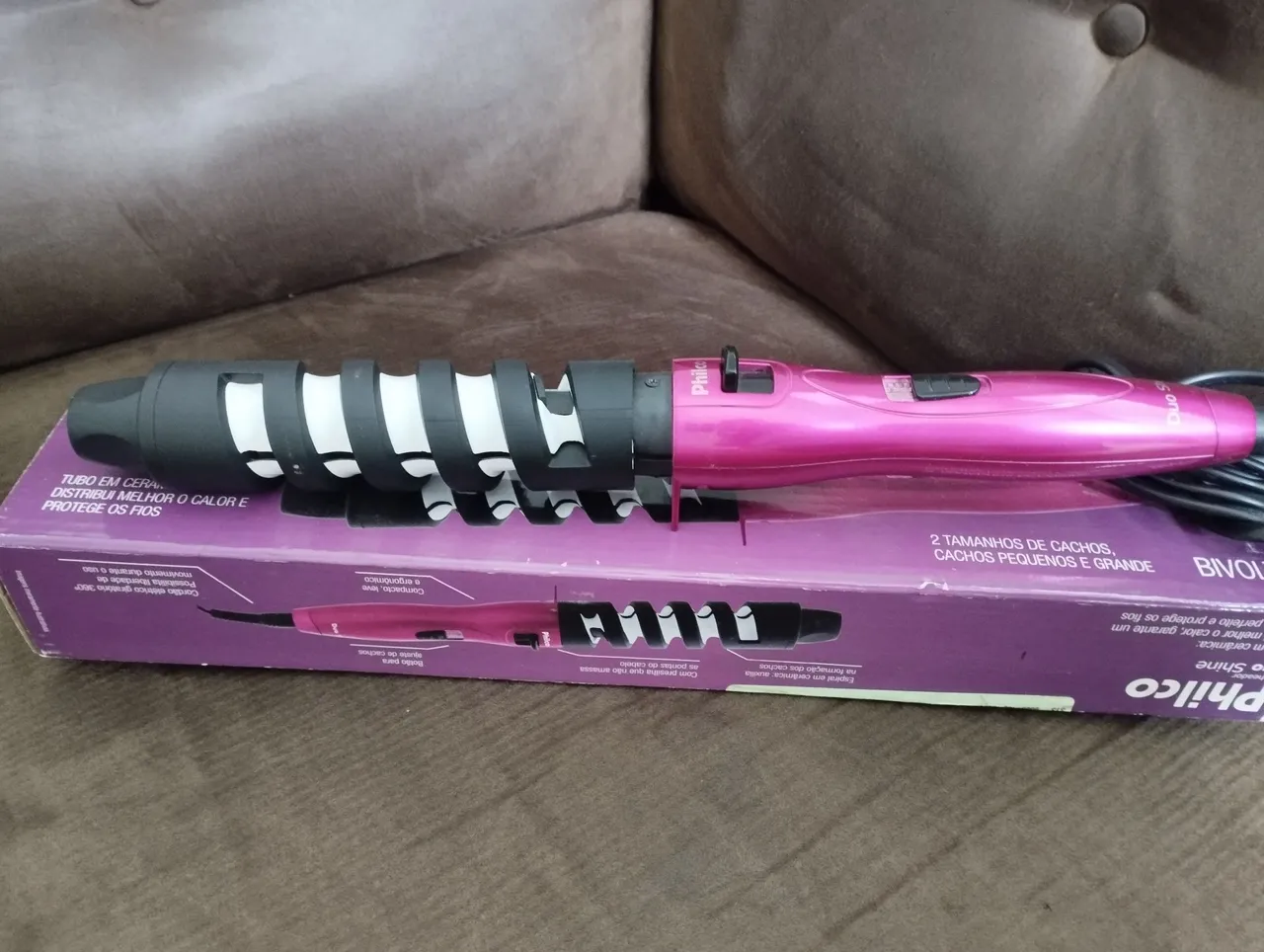 Bivolt Babyliss - Modelador de Cachos Duo Style