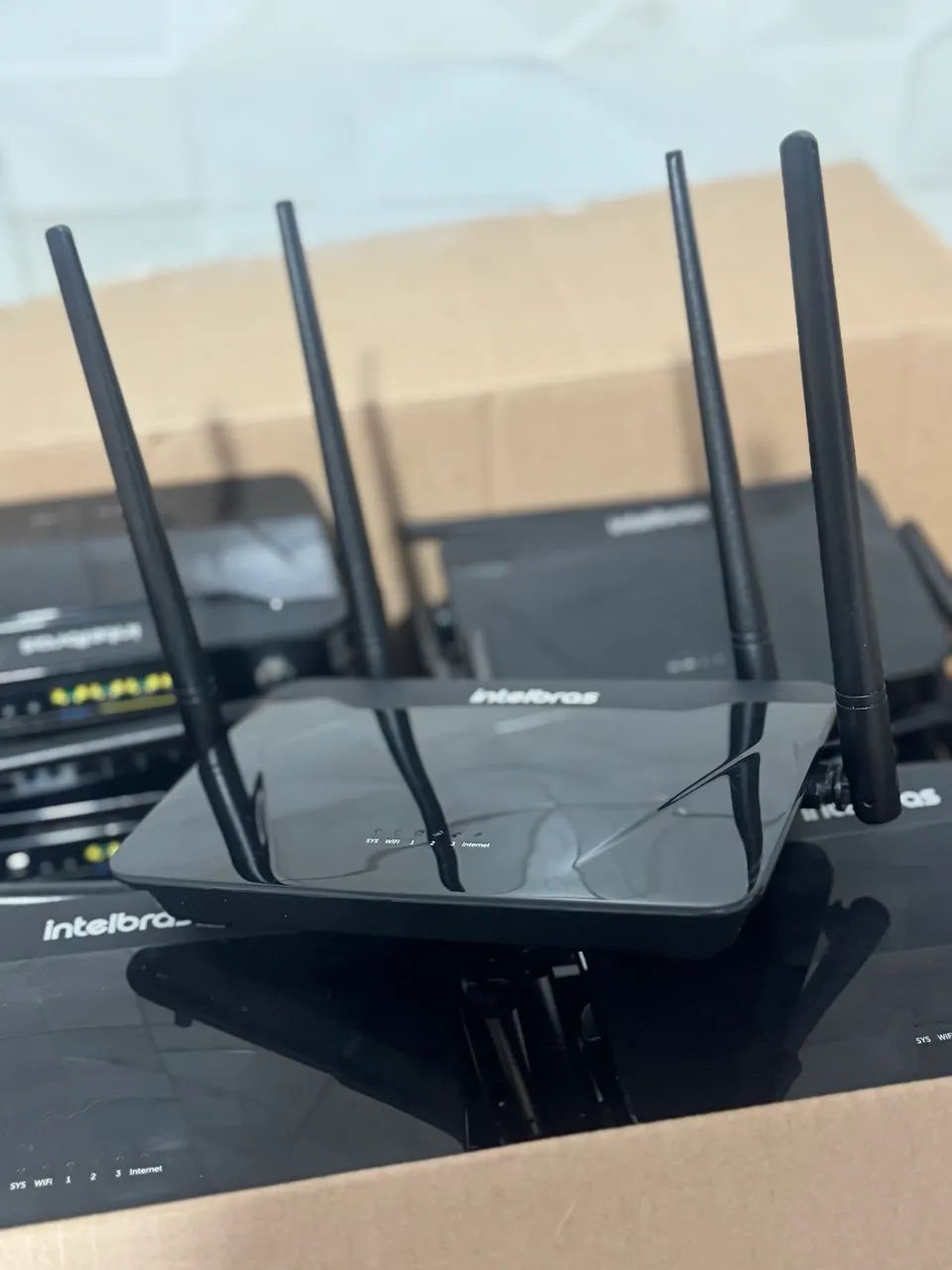 Roteador Intelbras Dual Band 4 antenas 