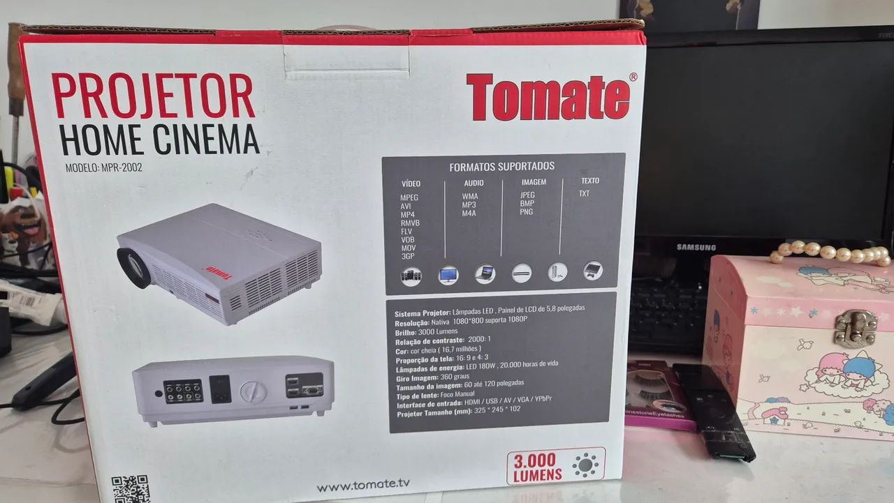 Projetor Home Cinema - MPR-2002