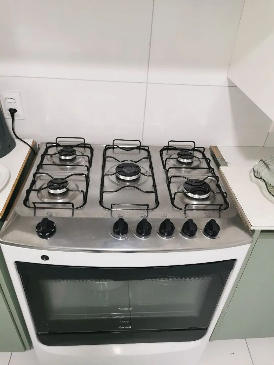 Fogão Consul 5 bocas branco - Foto 4
