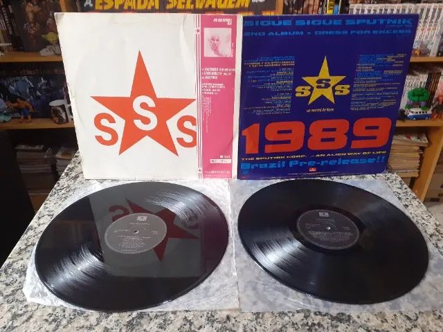 Lps - Sigue Sigue Sputnik - lote com 02 discos de vinil - Foto 2