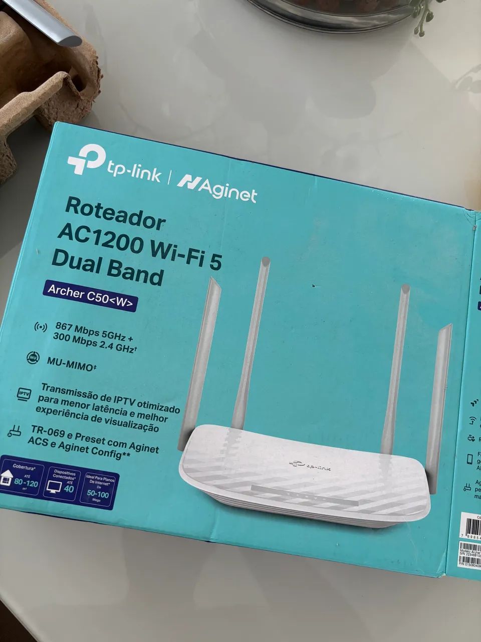 ROTEADOR AC1200 WI-FI 5 DUAL BAND 