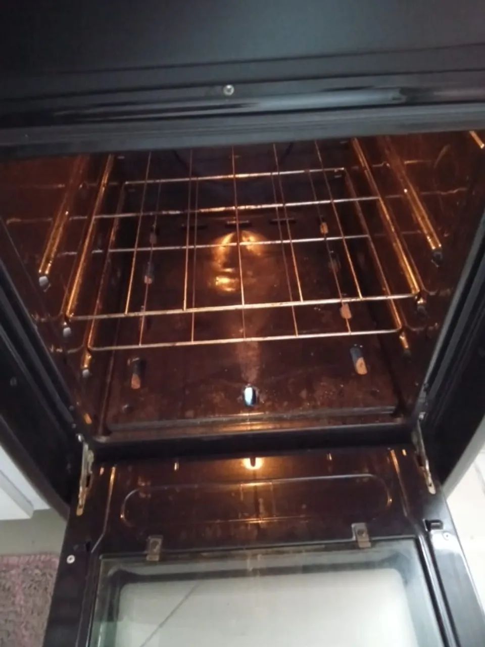 FOGAO DAKO CONSERVADISSIMO, 4 BOCAS, TAMPAO DE VIDRO, FACIL LIMPEZA, TUDO FUNCIONANDO - Foto 2