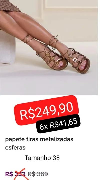 Papete tiras metalizadas esferas (n°38) - Constance