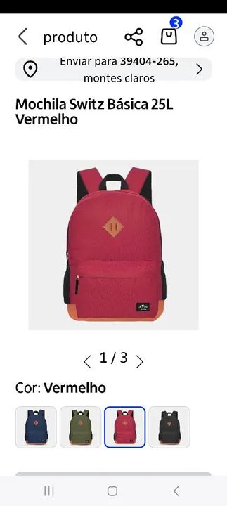 Mochila básica switz - Foto 2