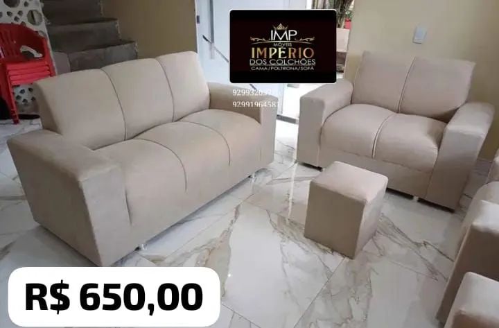 Conjunto de Sofá 2 e 3 lugares - Foto 3