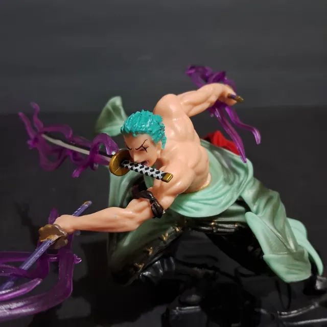 Action Figure Roronoa Zoro 11cm One Piece | Pvc + Base - Foto 5