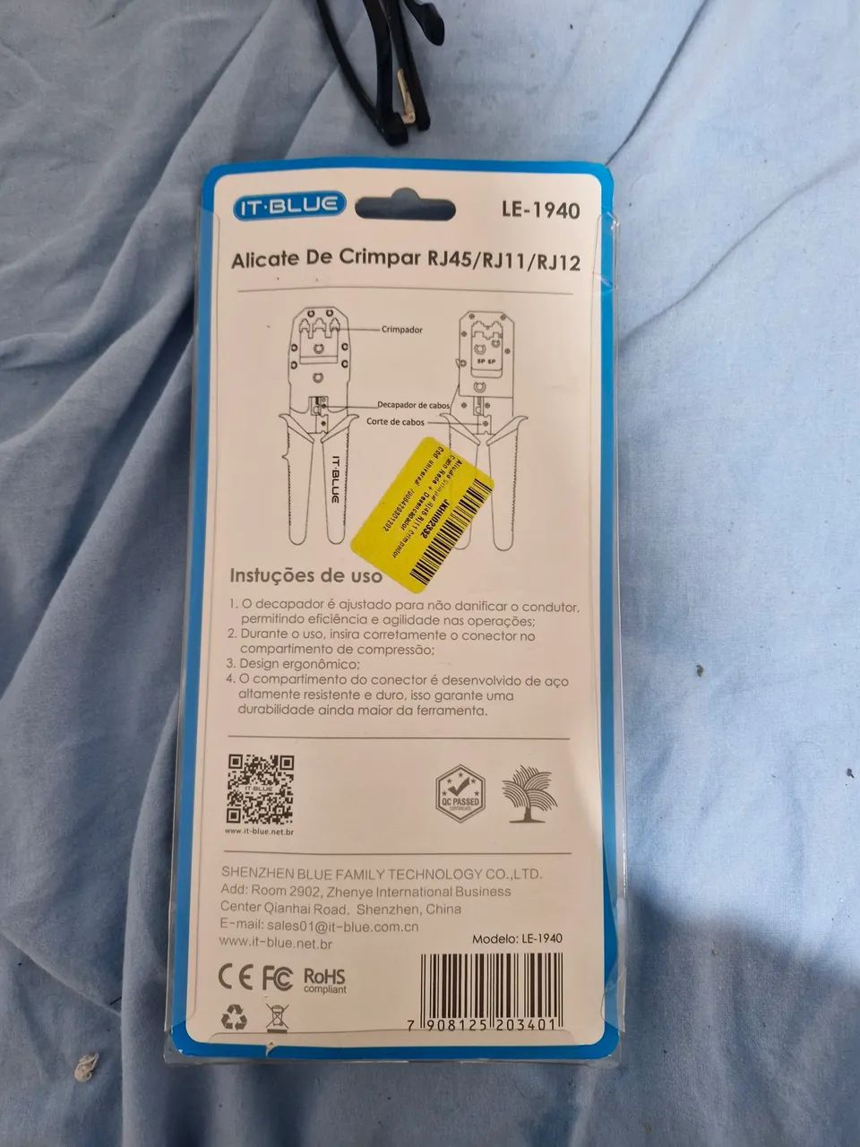 Alicate Crimpador RJ45  - Foto 2