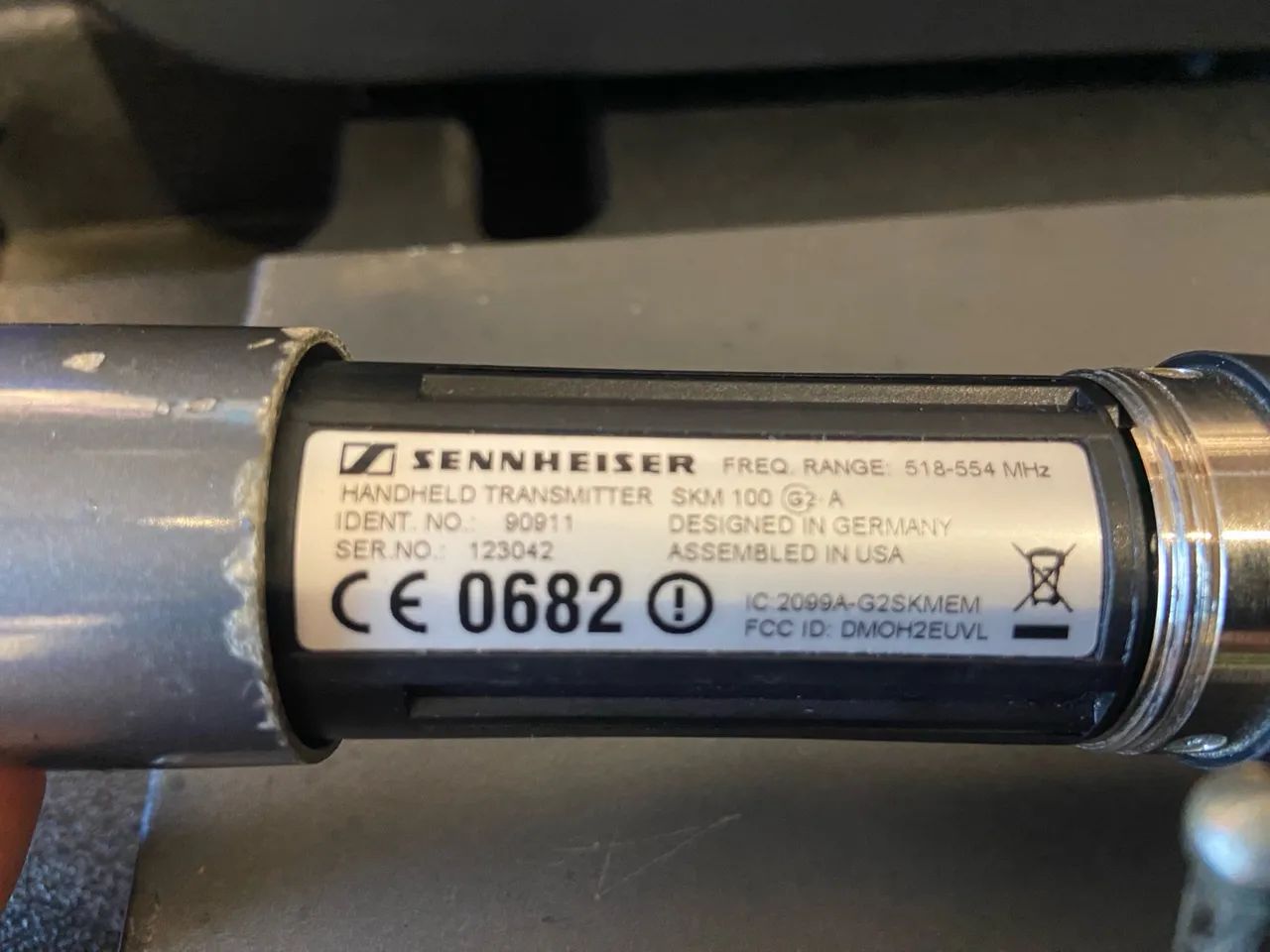 Microfone Sennheiser EW 100 G2  Original  - Foto 4
