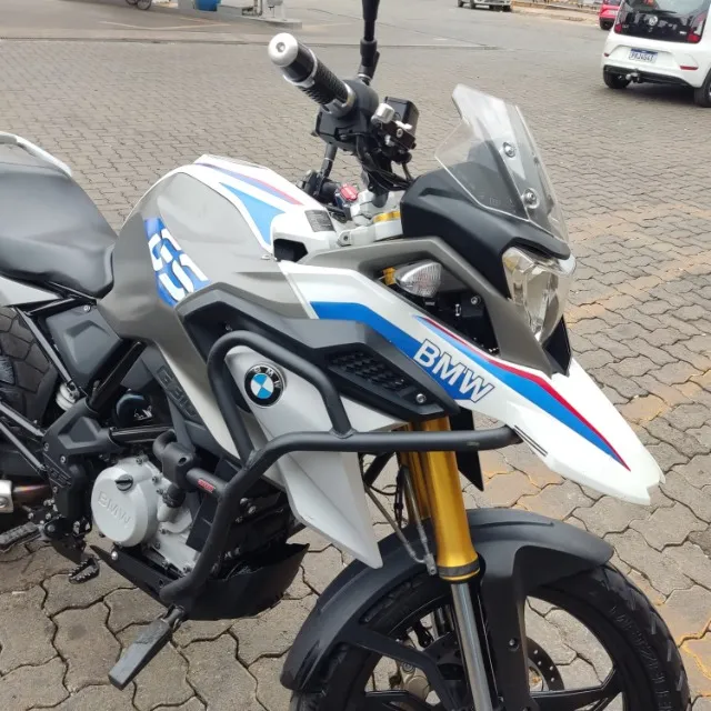 BMW G310 GS 2019 (modelo 2020) de cor Branca