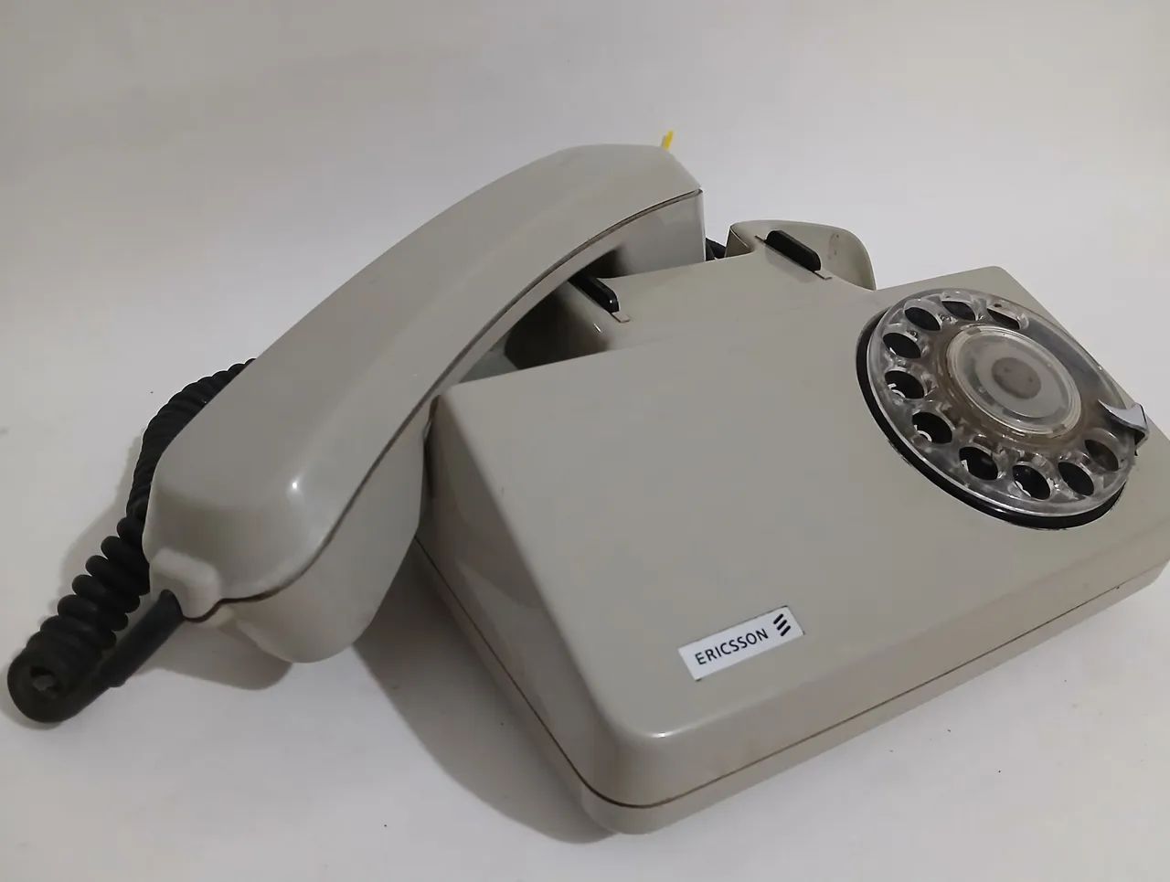 Telefone de Mesa da Marca Ericsson Cinza anos 80 - Foto 2