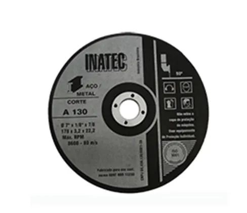 Kit com 60 discos de corte grosso 7"