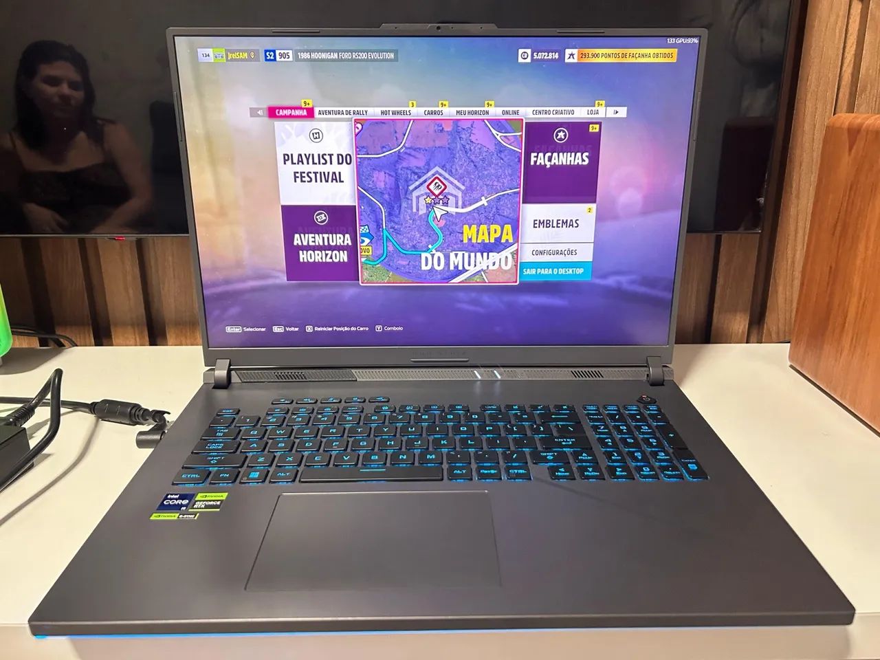 Notebook Gamer Asus Rog Strix G18 (i9 14th RTX 4080) 