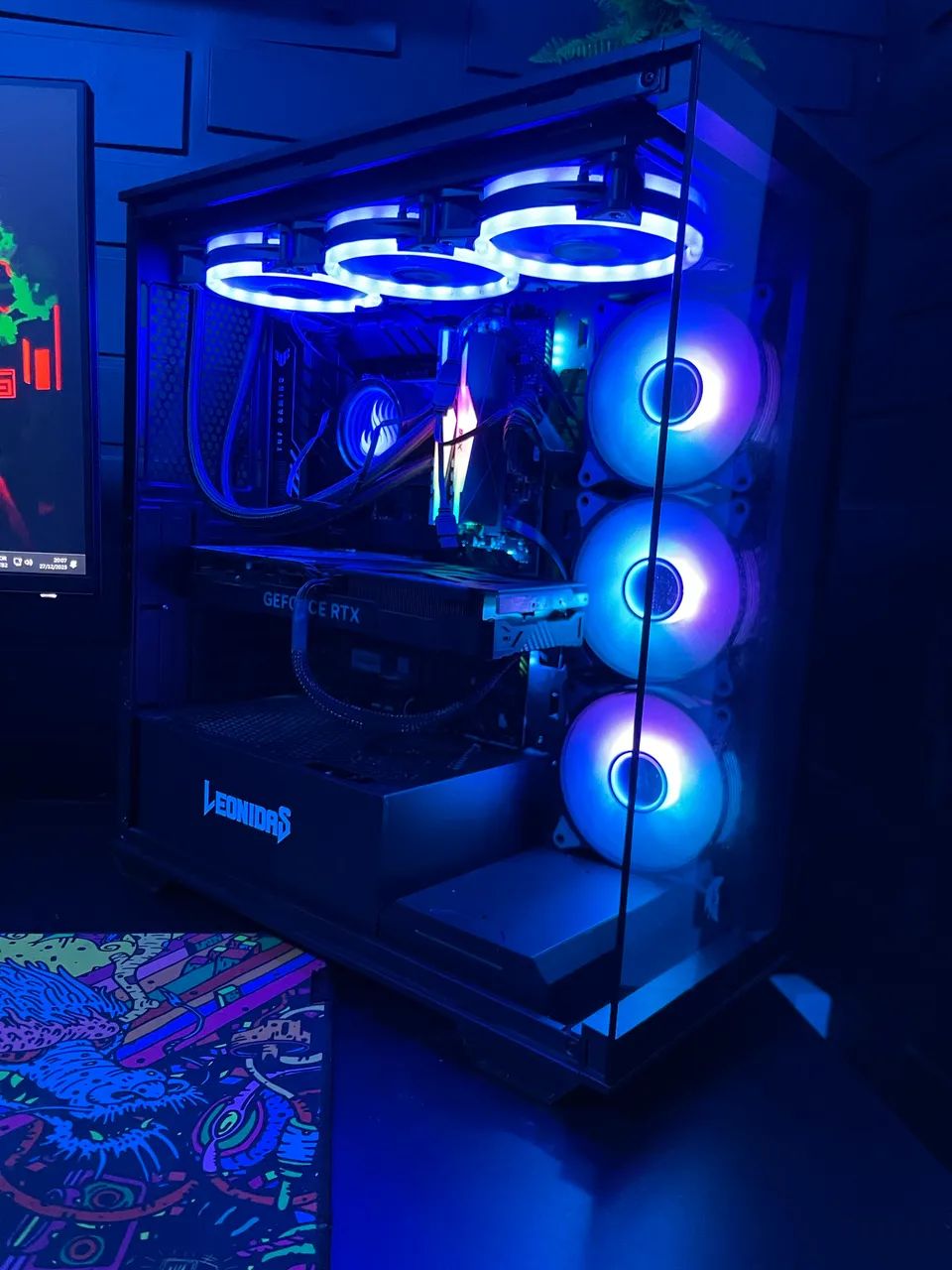 PC Gamer i5 14ª Gen + RTX 4070 12GB | 32GB RAM | SSD 512GB + NVMe | Water Cooler