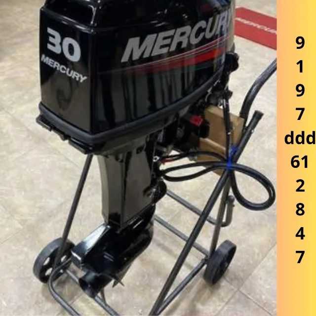 Motor Mercury 90 HP - Semi Novo Garantido