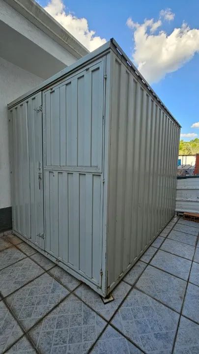 Container Desmontável 3 X 2 X 2,10m - Muito Novo 