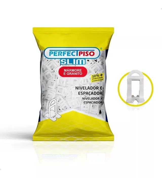 1.000 Clips Nivelador Espaçador De Mármore E Granito De 1.0 Mm Perfec Piso - Ferramenta Ni