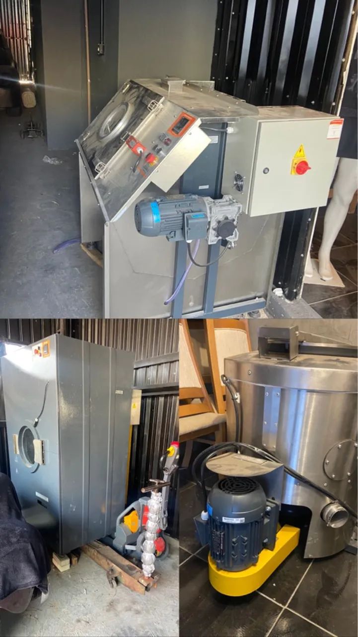 Máquinas de Lavar - Secar - Centrifugar -Industriais