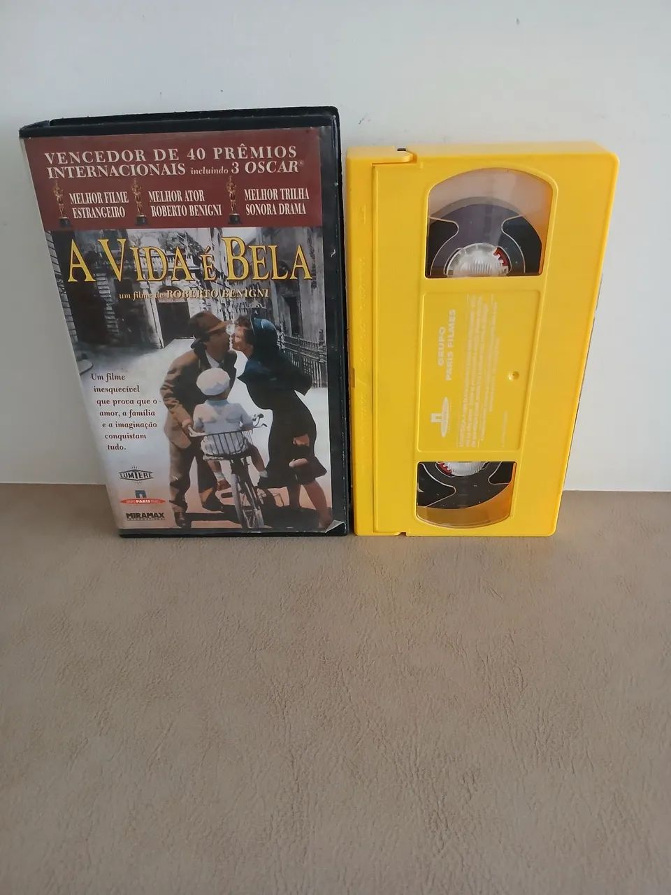VHS A Vida é Bela  - Original 