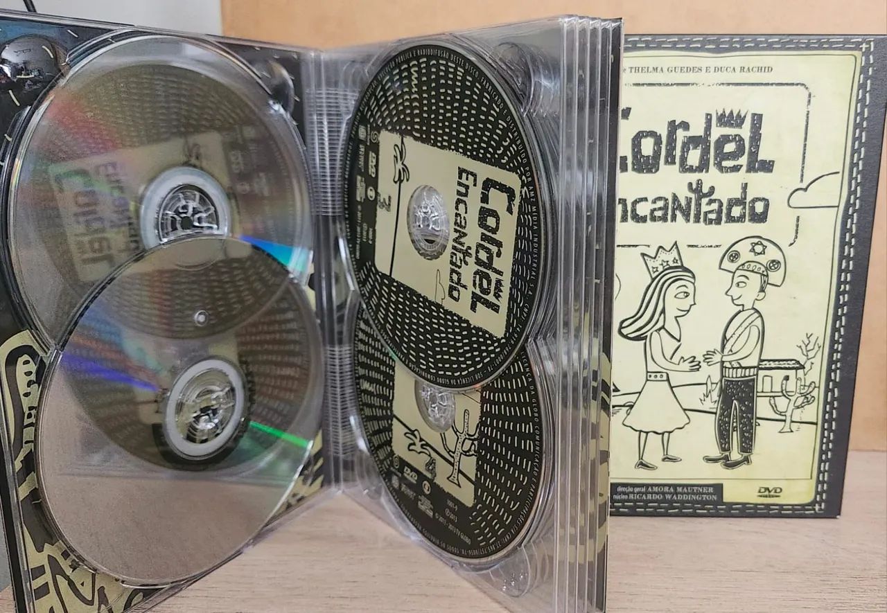 Cordel Encantado - DVD - 12 Discos + CD - Foto 2