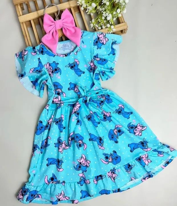 Vestido Infantil Lilo Stitch - Foto 2