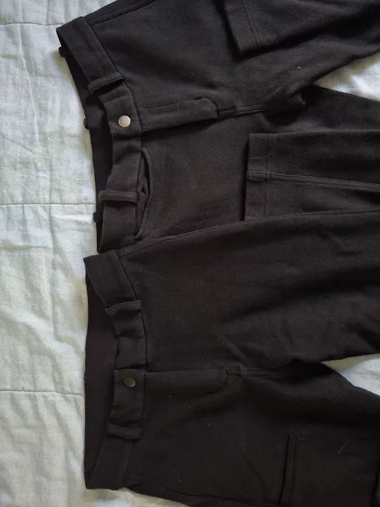 Calças de Equitação Preta marca Fouganza - Foto 3